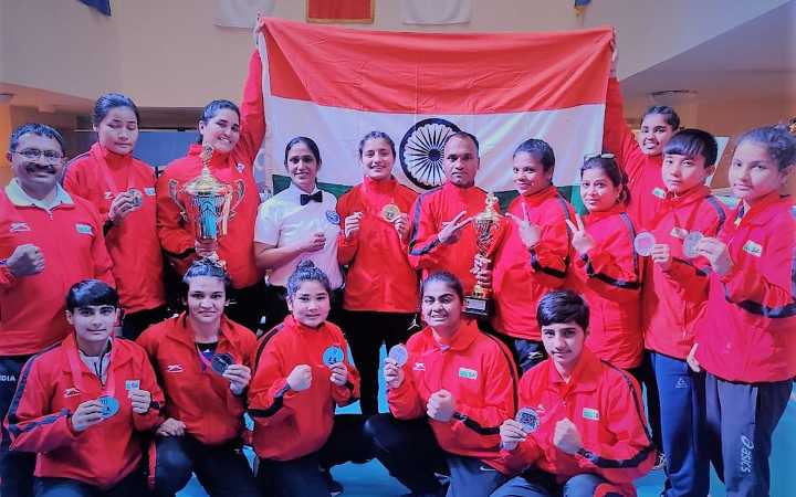 indian women boxers won five golds