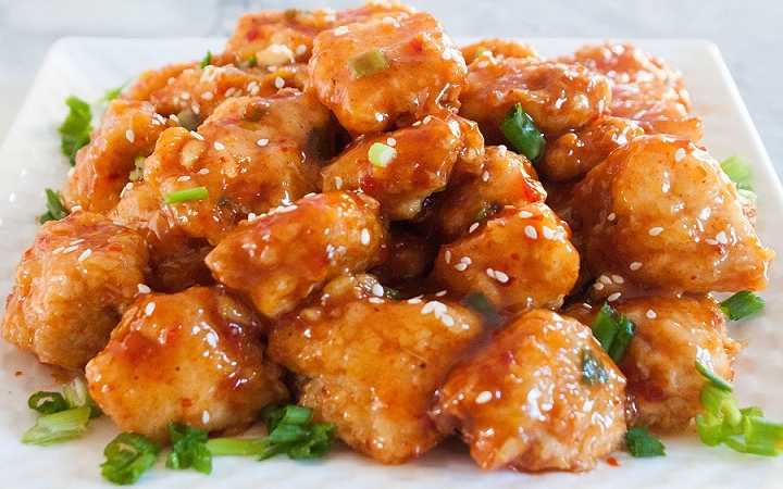 try thai chili chicken with fried rice