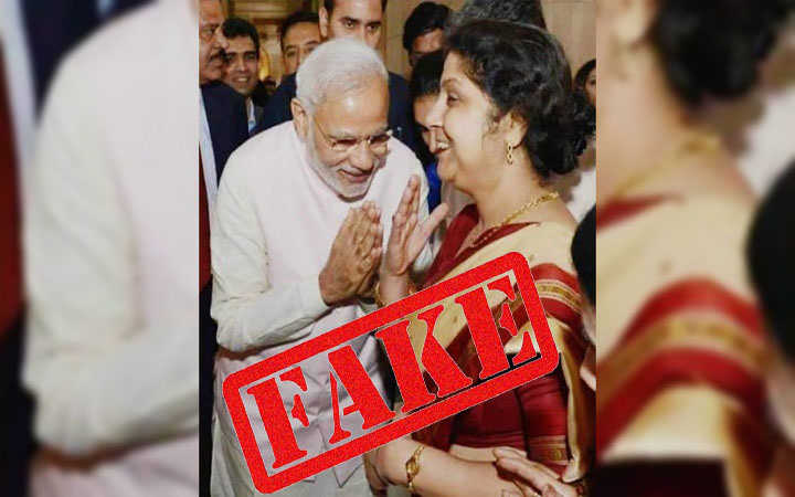 attempts to tarnish image of prime minister in fake photograph