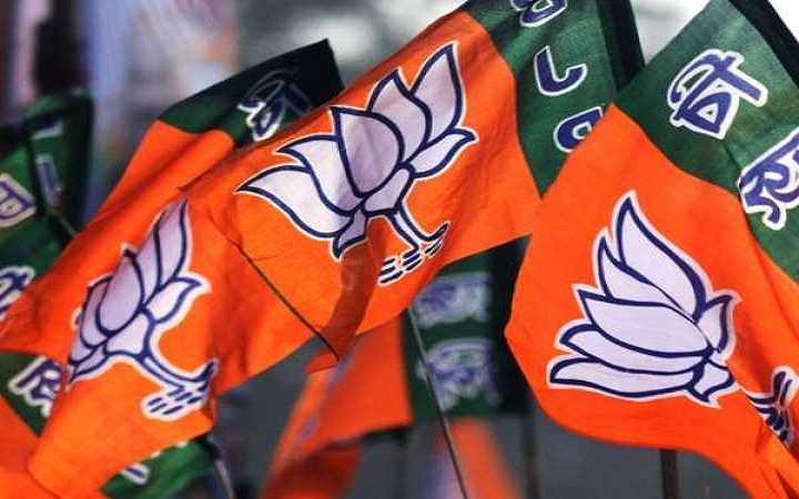 bjp leader was attacked at the end of the polls