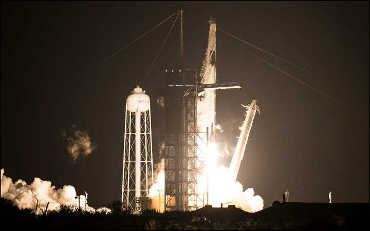 spacex and nasa set for first operational astronaut mission to space station