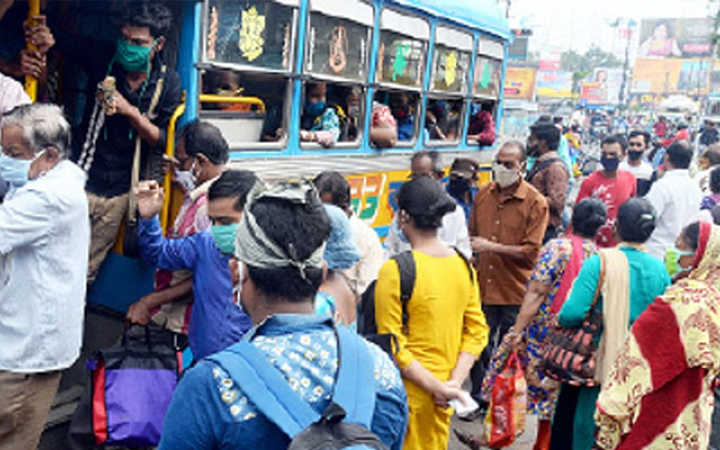 local trains shut down metro bus halves passengers stranded on highways congestion feared