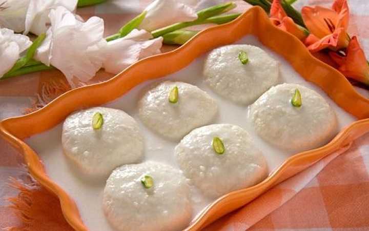 take a look at rasmalai recipe