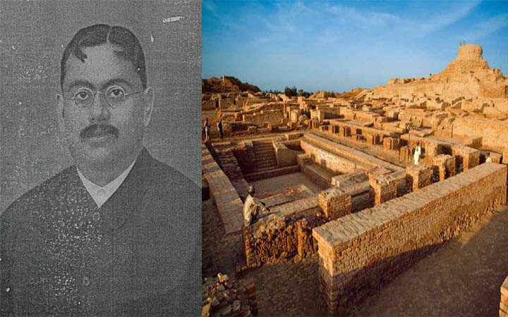 discovery of mohenjo daro and theft allegations of rakhaldas credit