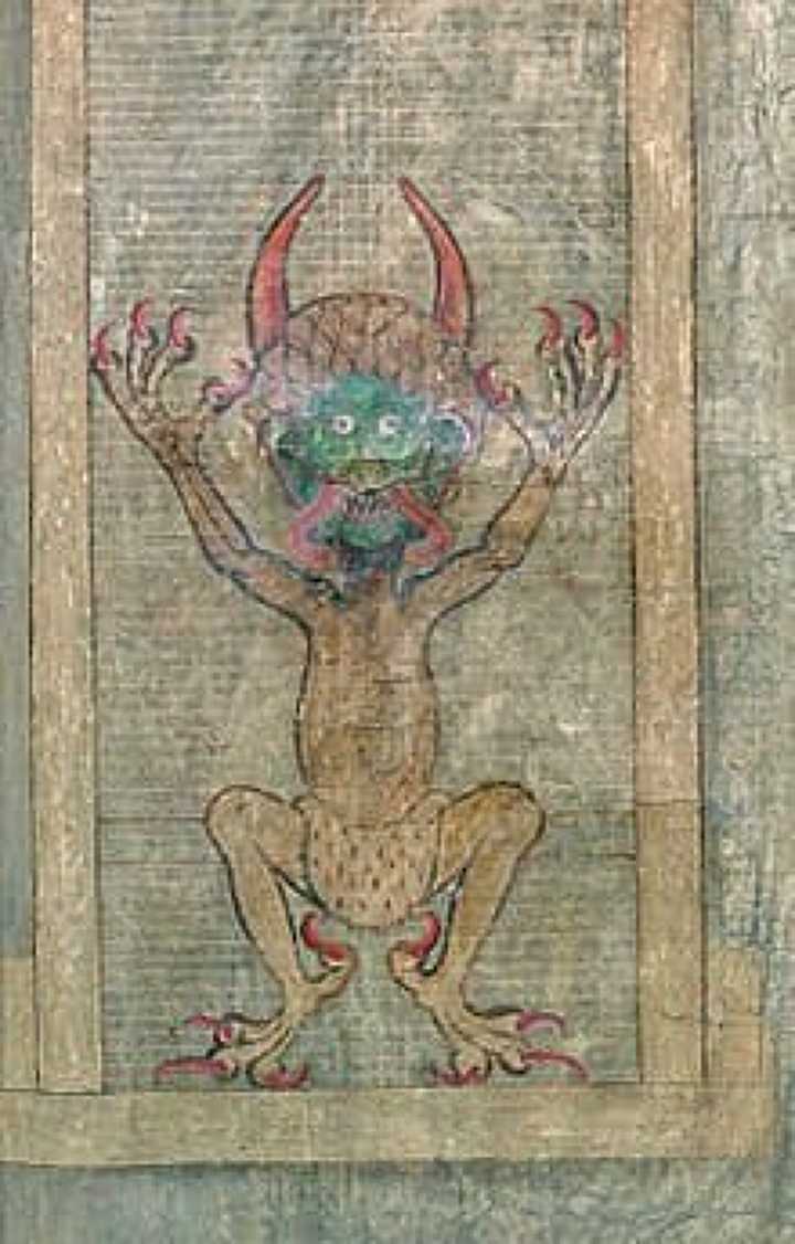 the devils bible or codex gigas written in only one night by mysterious writer