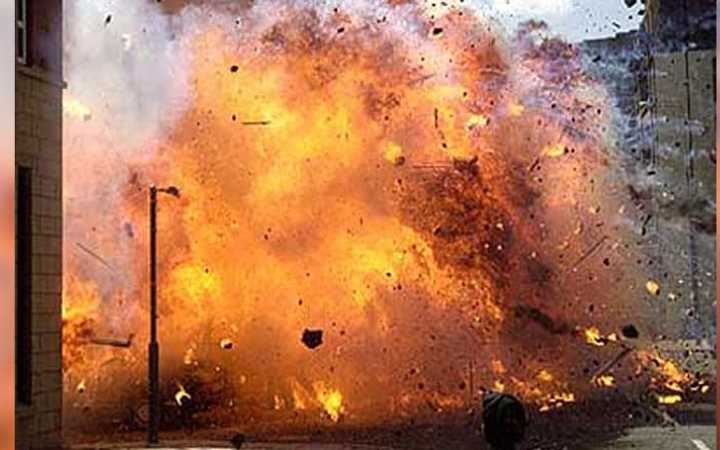 blast at the trinamool leader house