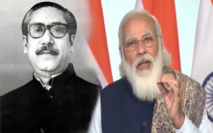 bangabandhu is a hero to all indians said narendra modi