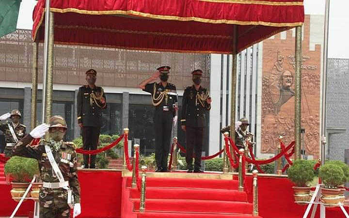 indian army chief general manoj mukund naravane has arrived in dhaka on five day visit