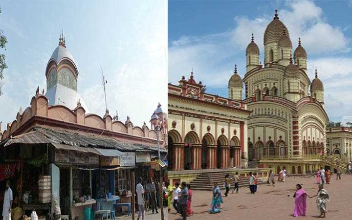 the doors of kalighat and dakshineswar temples were closed indefinitely