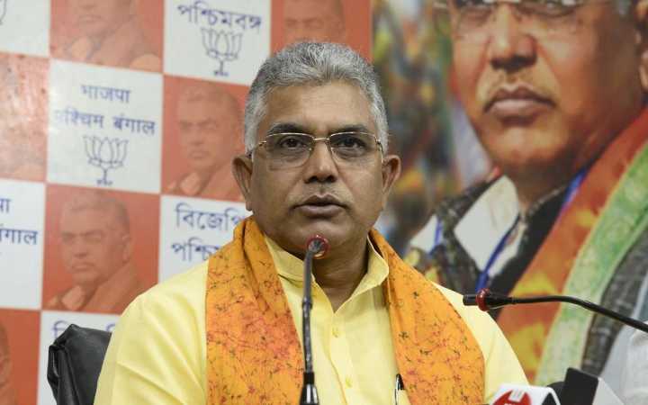 dilip ghosh attack mahua moitra