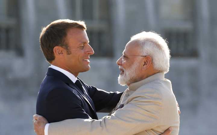 pm narendra modi pres emmanuel macron talk over phone on corona and china