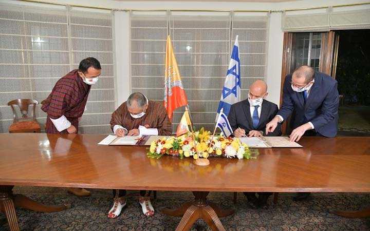 established of diplomatic relations between israel and bhutan