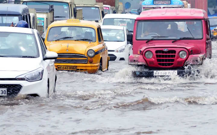 under the water from north to south despite the forecast the municipality of kolkata fell flat