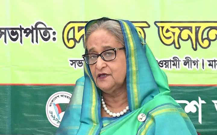 sheikh hasina statement regarding coronavirus