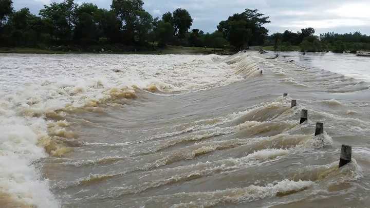 water level hike in various river in bankura for heavy rainfall