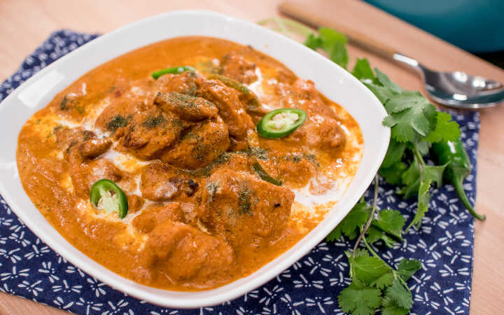 easy recipe for butter chicken