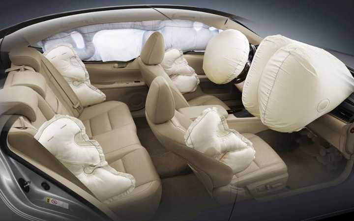 airbags are mandatory for front seat passengers