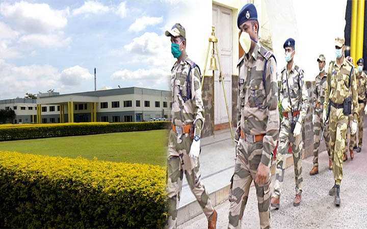 the cisf has been given the responsibility of security on the campus of bharat biotech