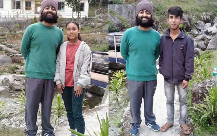 arijit singh spotted at suntaley kholain in dooars with fans