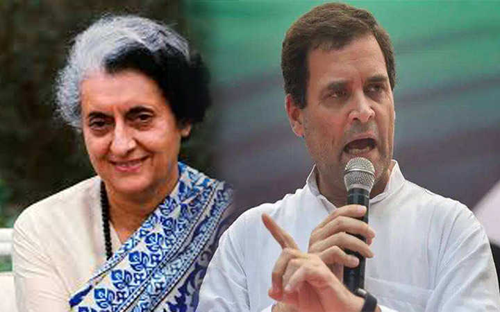 indira gandhis emergency was a mistake said rahul gandhi