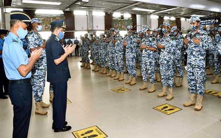 replacement of bangladesh air force peacekeeping contingent in central african republic