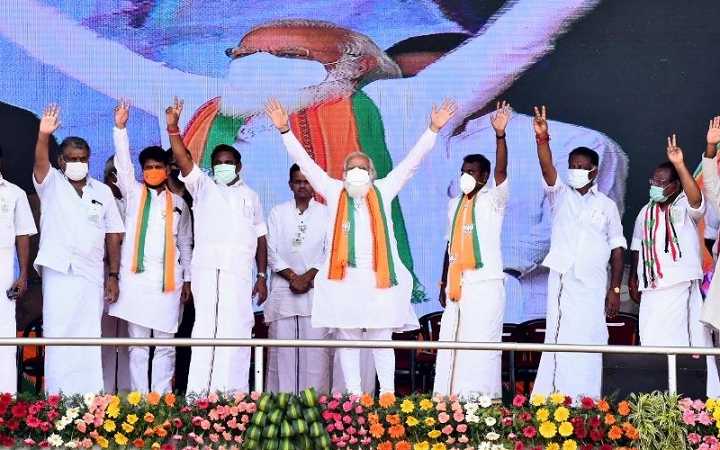 narendra modi raised nimtas incident in tamil nadu while campaigning