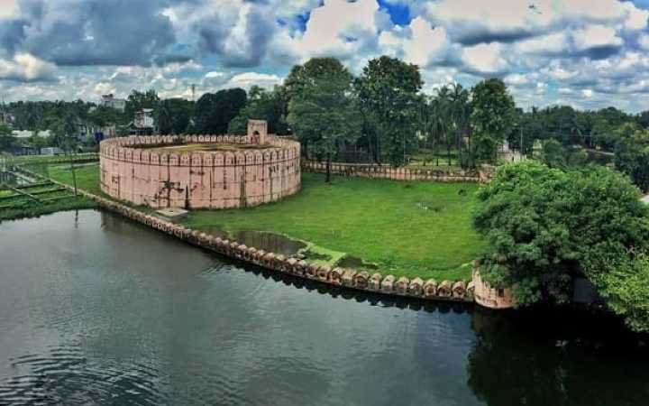 idrakpur fort in munshiganj at bangladesh