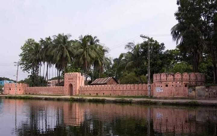 idrakpur fort in munshiganj at bangladesh