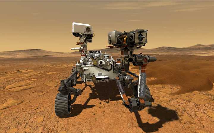 nasa rover successfully lands on mars in search of life