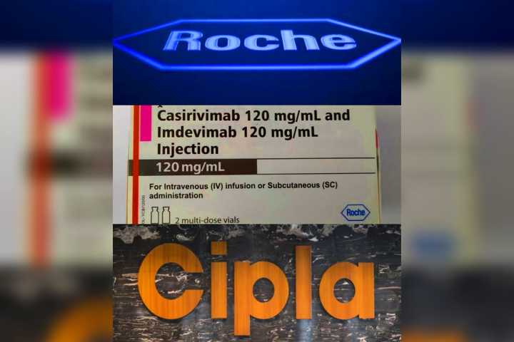 covid protected antibody cocktail drug launched by roche cipla company in the country