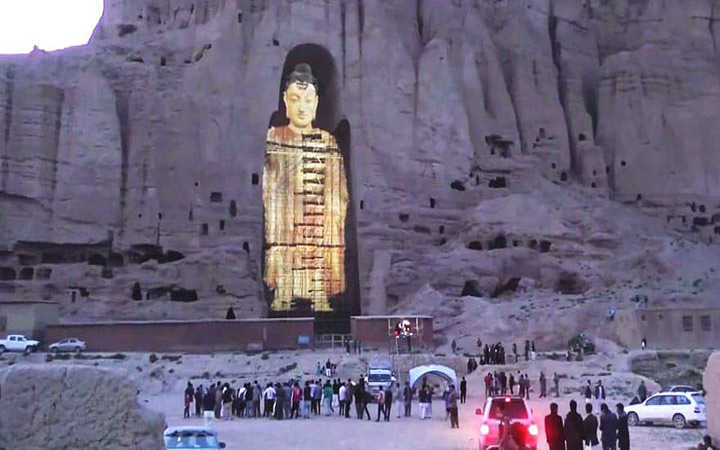 virtual return for buddha statue destroyed by taliban in bamiyan