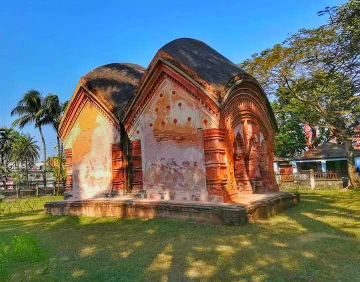 unique antiquities of bangladesh are the twin bengali temples