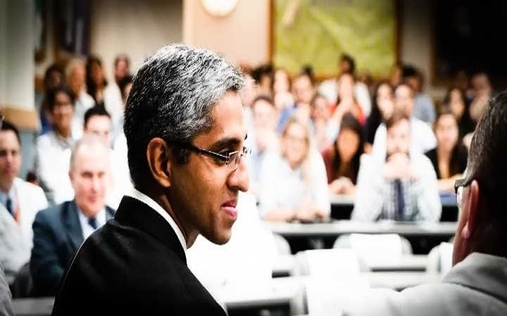 grandson of poor farmer in india said us surgeon general vivek murthy