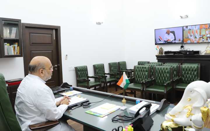 amit shah reviewed the preparedness to tackle the situation arising out of cyclone yaas which is forming in the bay of bengal