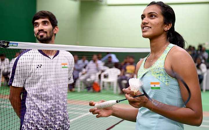 sindhu and srikanth reached the semifinals