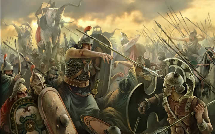 indian warriors to resist the hun attack