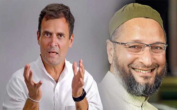 the case against rahul owaisi belongs to the bjp mla