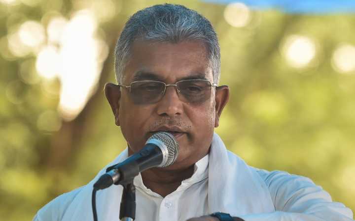 bjp state president dilip ghosh trolled at social media in world milk day