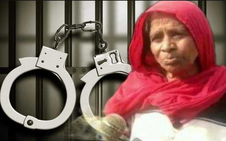 arrest of a pakistani lady became the head of the up panchayat