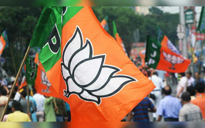 ghatal bjp candidate allegedly beaten during the campaign