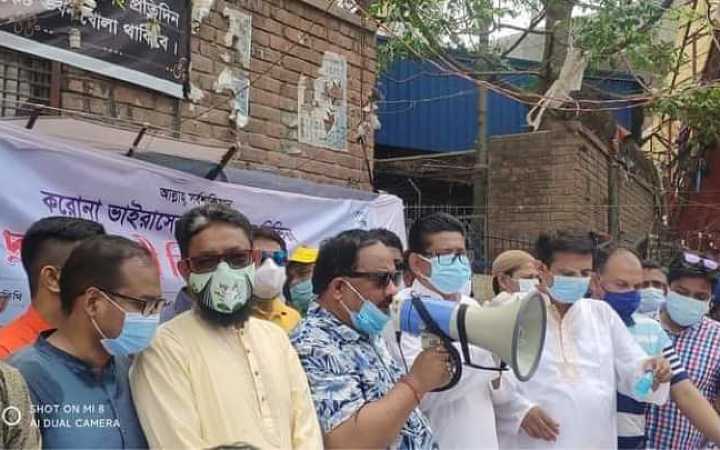 awami swechchhasebak league distributes masks