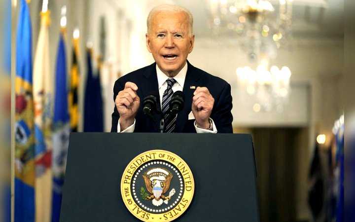 joe biden gave a strong message against racism