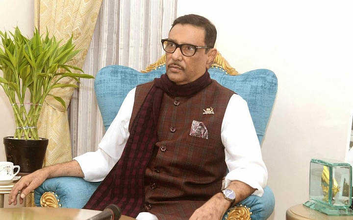 public transport to operate in all cities from tomorrow leaving half seats vacant in bangladesh said obaidul quader