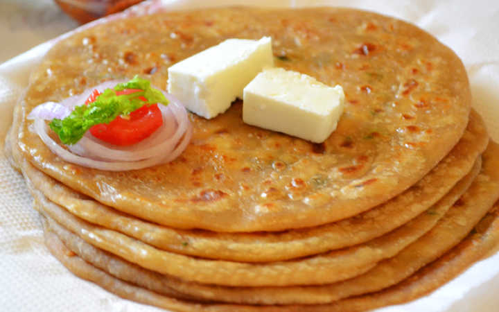 punjabi potato paratha recipe