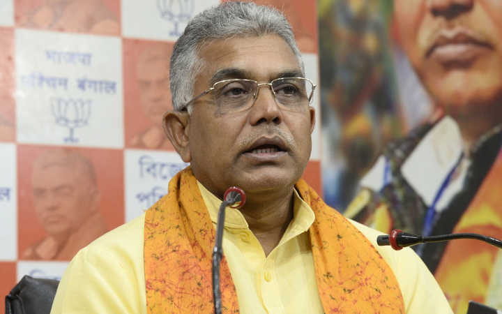 dilip ghosh claim mamata banerjees resignation