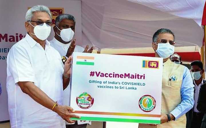 sri lanka the indian vaccine will be given