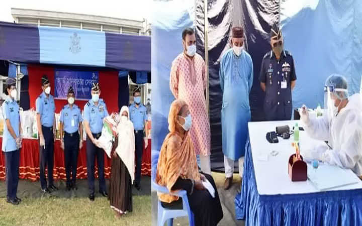 humanitarian assistance of bangladesh air force in covid 19 pandemic