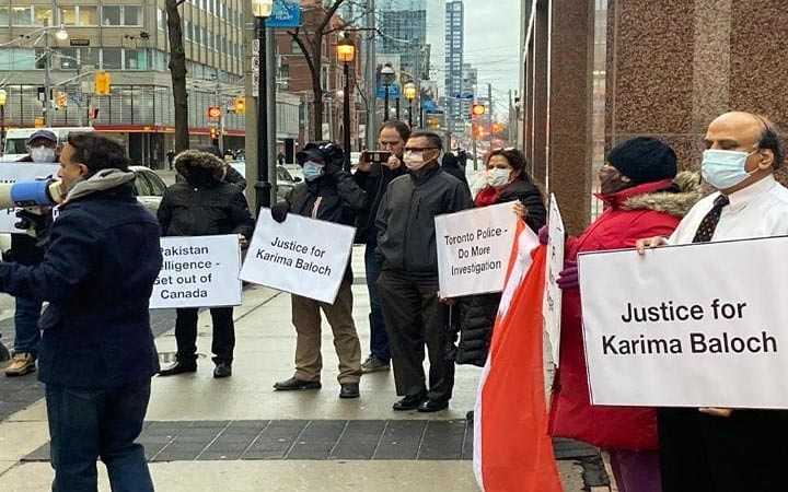 pak intellectuals protests against pakistan on streets of canada