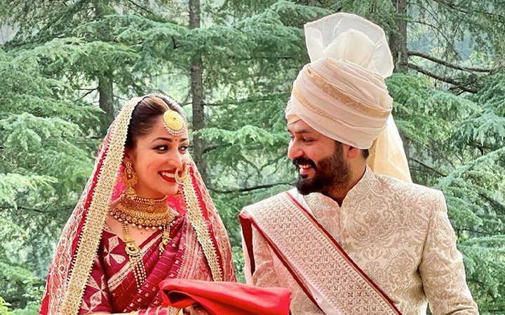 yami gautam ties the knot with aditya