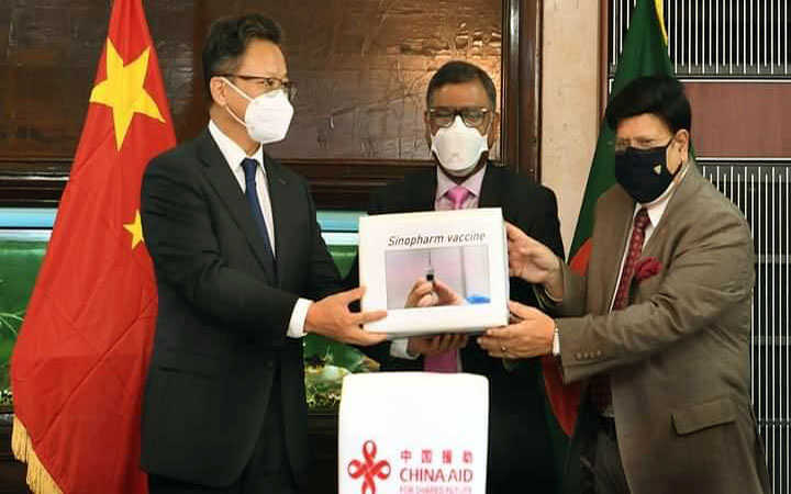 bangladesh has received five lakh doses of chinas sinopharm vaccine